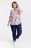 Chemisier imprimé fleuri