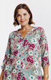 Chemisier imprimé fleuri