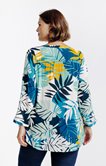 Chemisier imprimé végétal