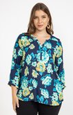 Chemisier imprimé fleuri