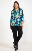 Chemisier imprimé fleuri