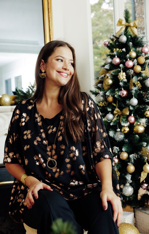 Tunique imprimée ginko