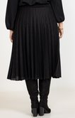Jupe en maille unie plissée