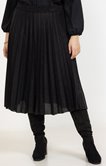 Jupe en maille unie plissée