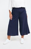 Jupe culotte courte large