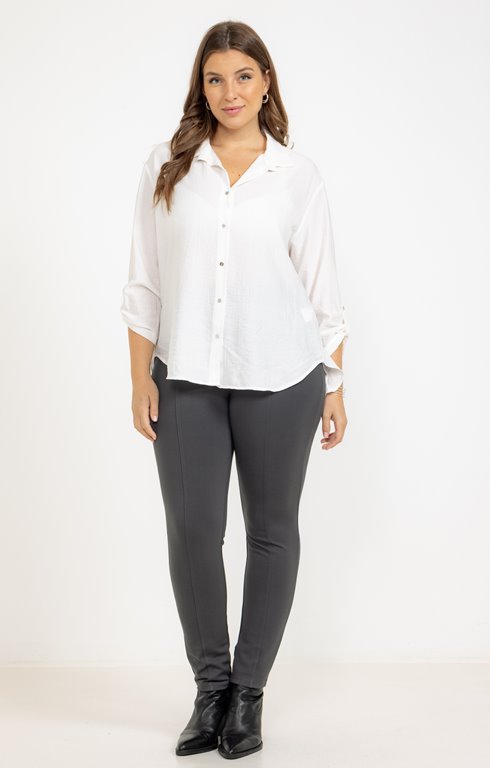 Tregging en maille poche décorée