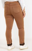 Pantalon droit effet satin