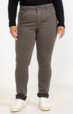 Pantalon droit effet satin