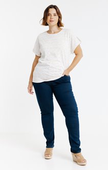 Pantalon droit denim