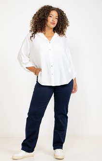 Pantalon 5 poches uni