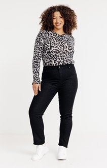 Pantalon 5 poches brillant