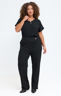 Pantalon de ville détail ceinture