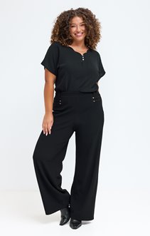 Pantalon à poches cavalières