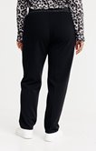 Pantalon droit forme jogging brillant