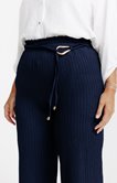 Pantalon fluide jolie ceinture