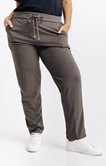 Pantalon droit style jogging