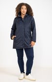 Parka légère avec broderies anglaises