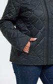 Doudoune courte matelassée