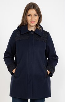 Manteau pacth avec capuche