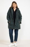 Manteau chiné