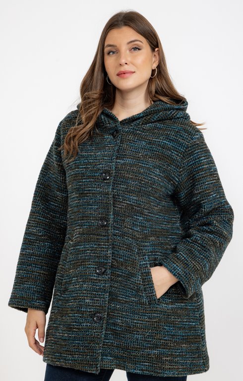 Manteau chiné