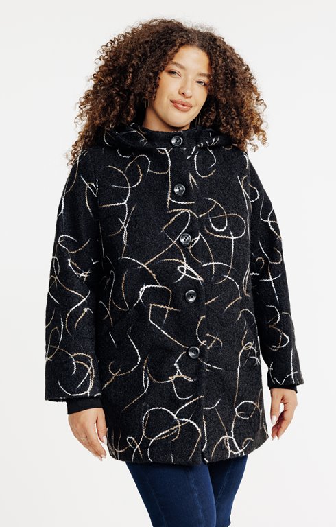 Manteau à capuche