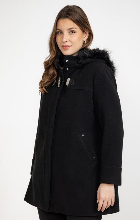Manteau coupe caban