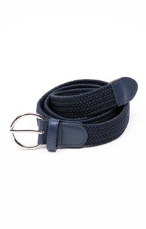 Ceinture tressée élastique