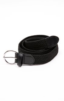 Ceinture tressée élastique