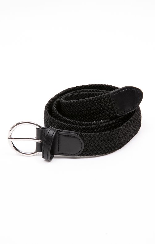 Ceinture tressée élastique