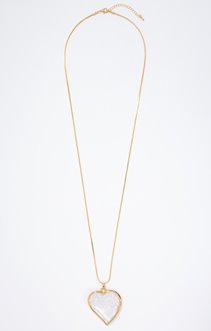 Collier avec pendentif coeur