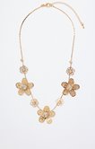 Collier ras-de-cou fleurs légères