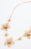 Collier ras-de-cou fleurs légères