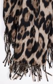 Echarpe douce imprimé léopard