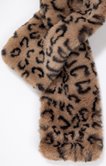Col fourrure léopard