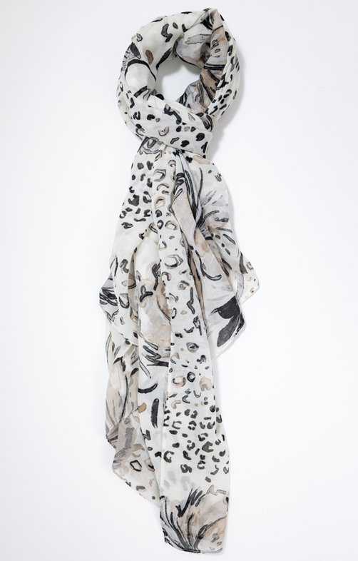 Foulard léger joli imprimé 
