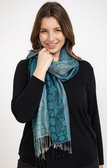 Foulard pashmina canard