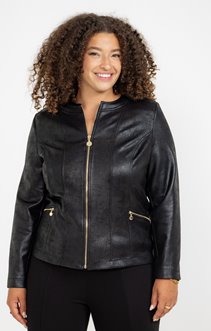 Veste imitation cuir