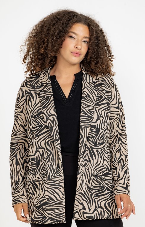 Veste zébrée