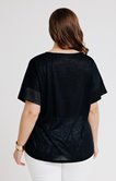 Tee-shirt uni effet satin 