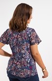 Tee-shirt imprimé floral multicolore