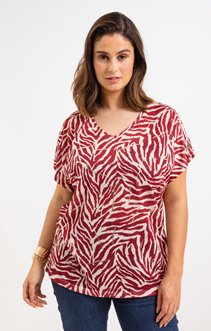 Tee-shirt imprimé zèbre  