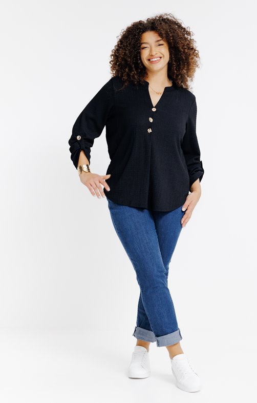 Pantalon jean délavé