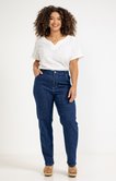 Pantalon jean large stretch
