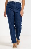 Pantalon jean large stretch