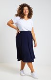 Jupe évasée avec vraies poches
