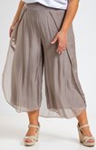 Jupe culotte avec soie