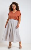 Jupe culotte minorque en lin