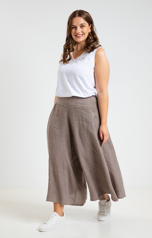 Jupe culotte minorque en lin