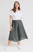 Jupe culotte en lin